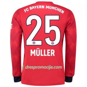 FC Bayern München Dres Muller 25 Domaći 2018/19 Dugim Rukavima